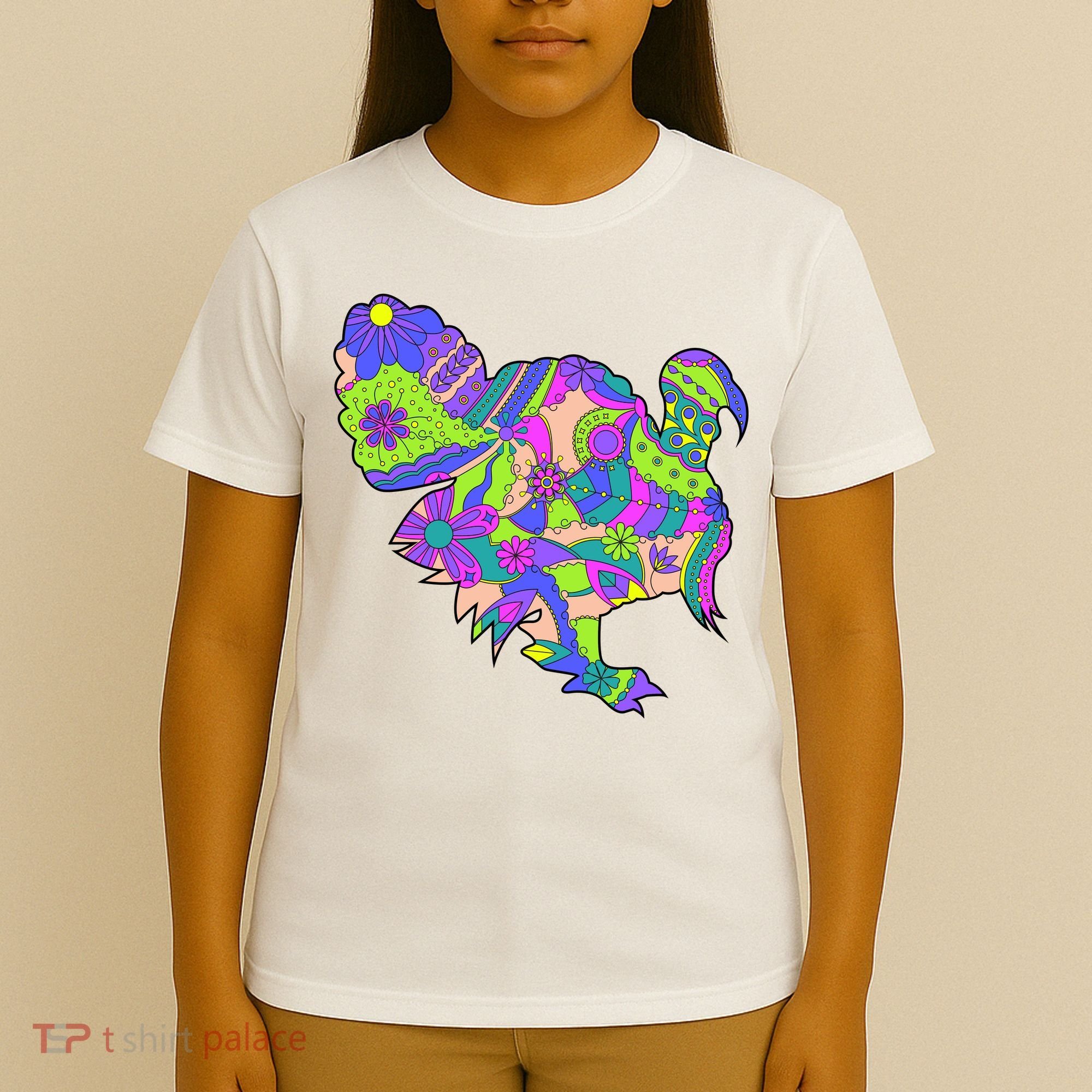 Colorful Turkey Abstract T-Shirt