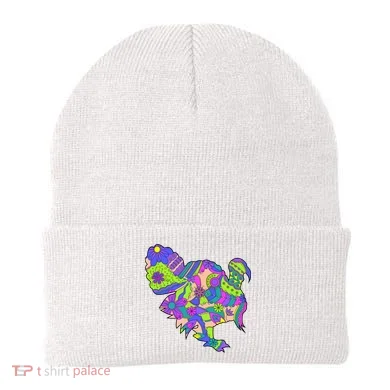 Colorful Turkey Abstract Beanie