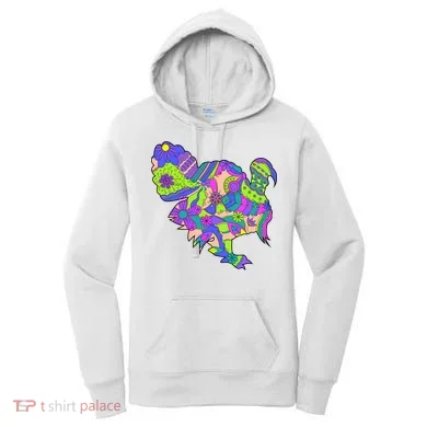 Colorful Turkey Abstract Women's Hoodie