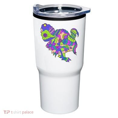 Colorful Turkey Abstract Tumbler