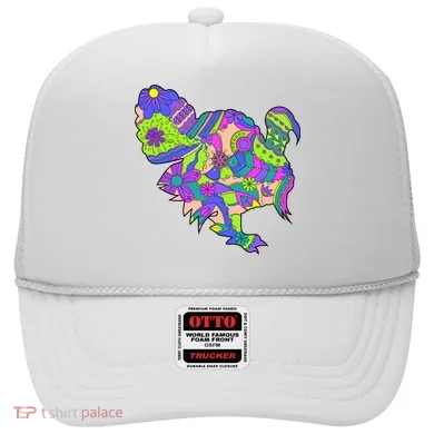 Colorful Turkey Abstract Hat