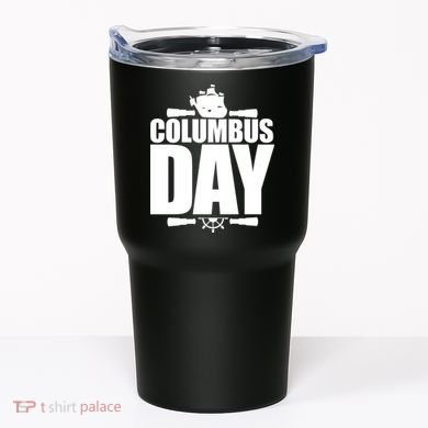 Columbus Day Tumbler