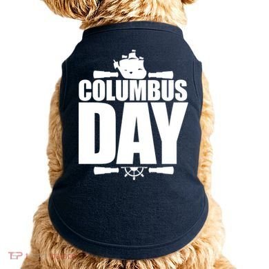 Columbus Day Doggie Tank