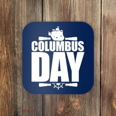 Columbus Day Coaster