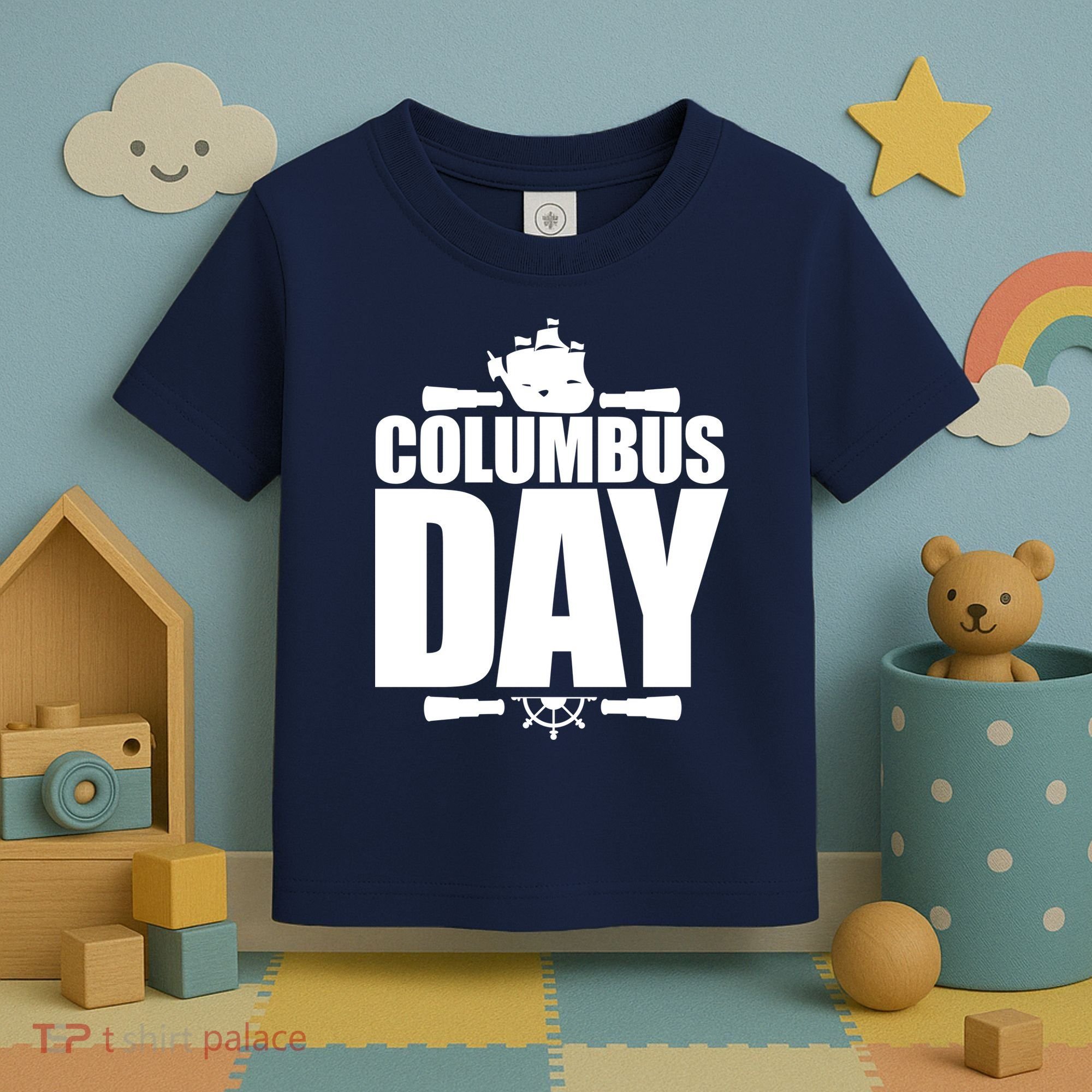 Columbus Day Toddler T-Shirt