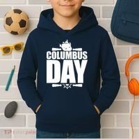 Columbus Day Kids Hoodie thumb 2