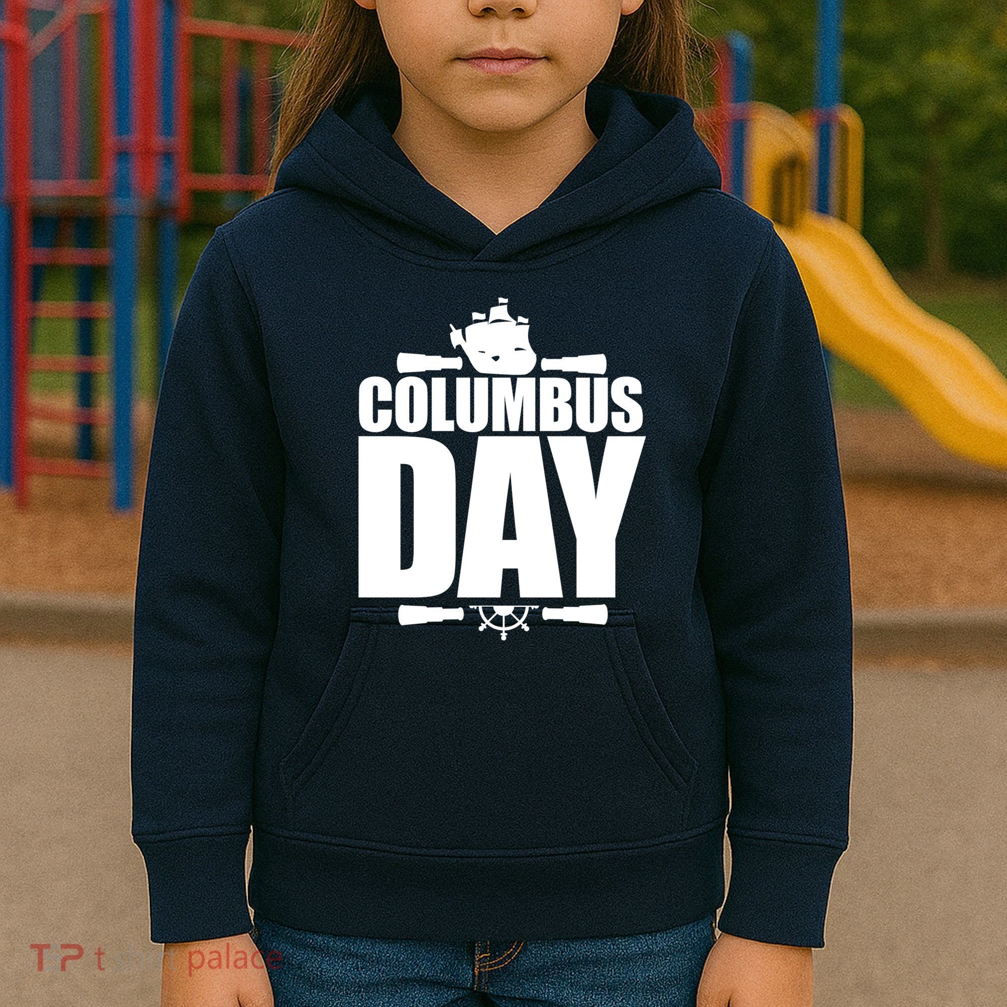 Columbus Day Kids Hoodie