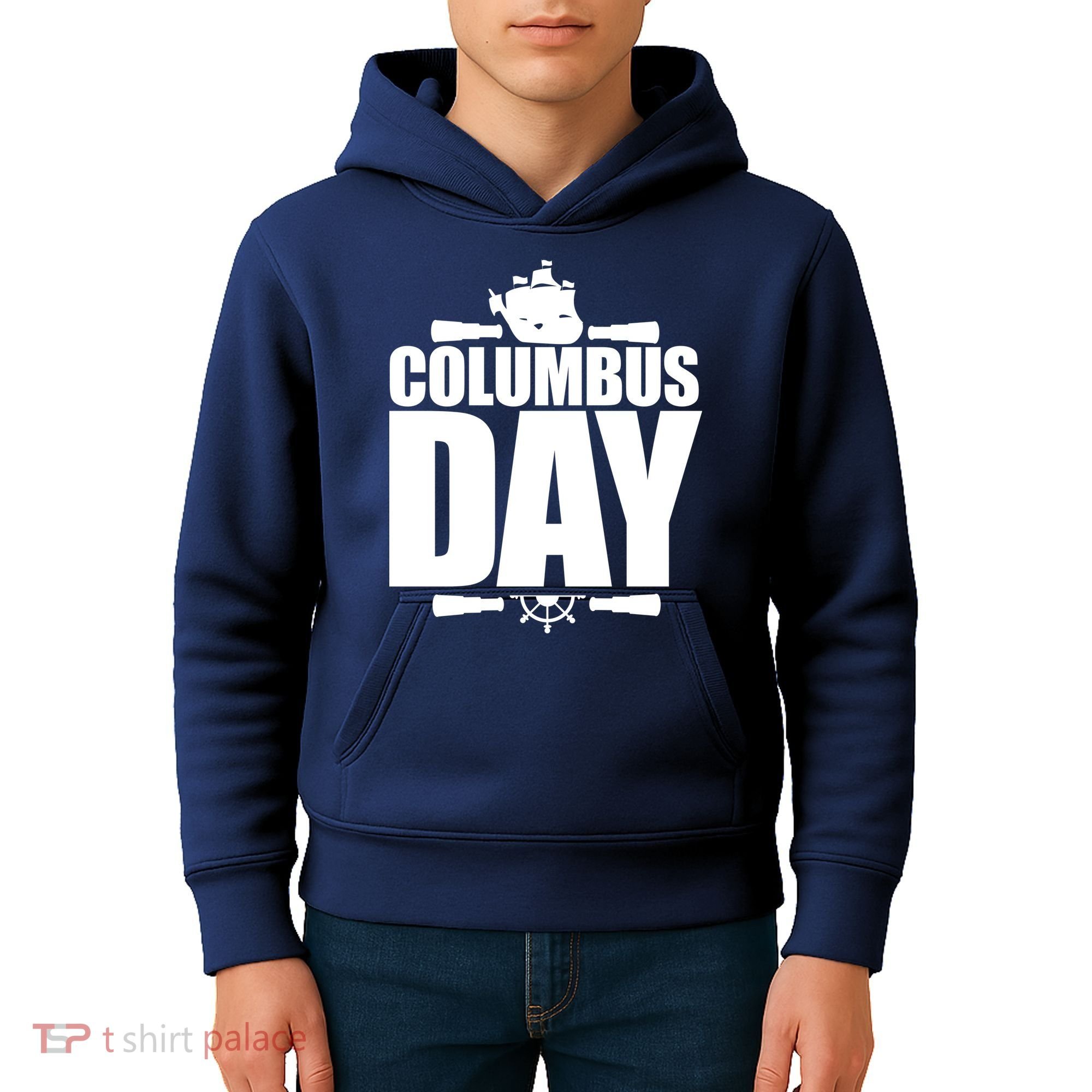 Columbus Day Kids Hoodie