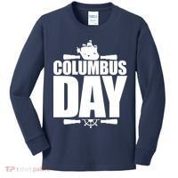 Columbus Day Kids Long Sleeve Shirt thumb 0