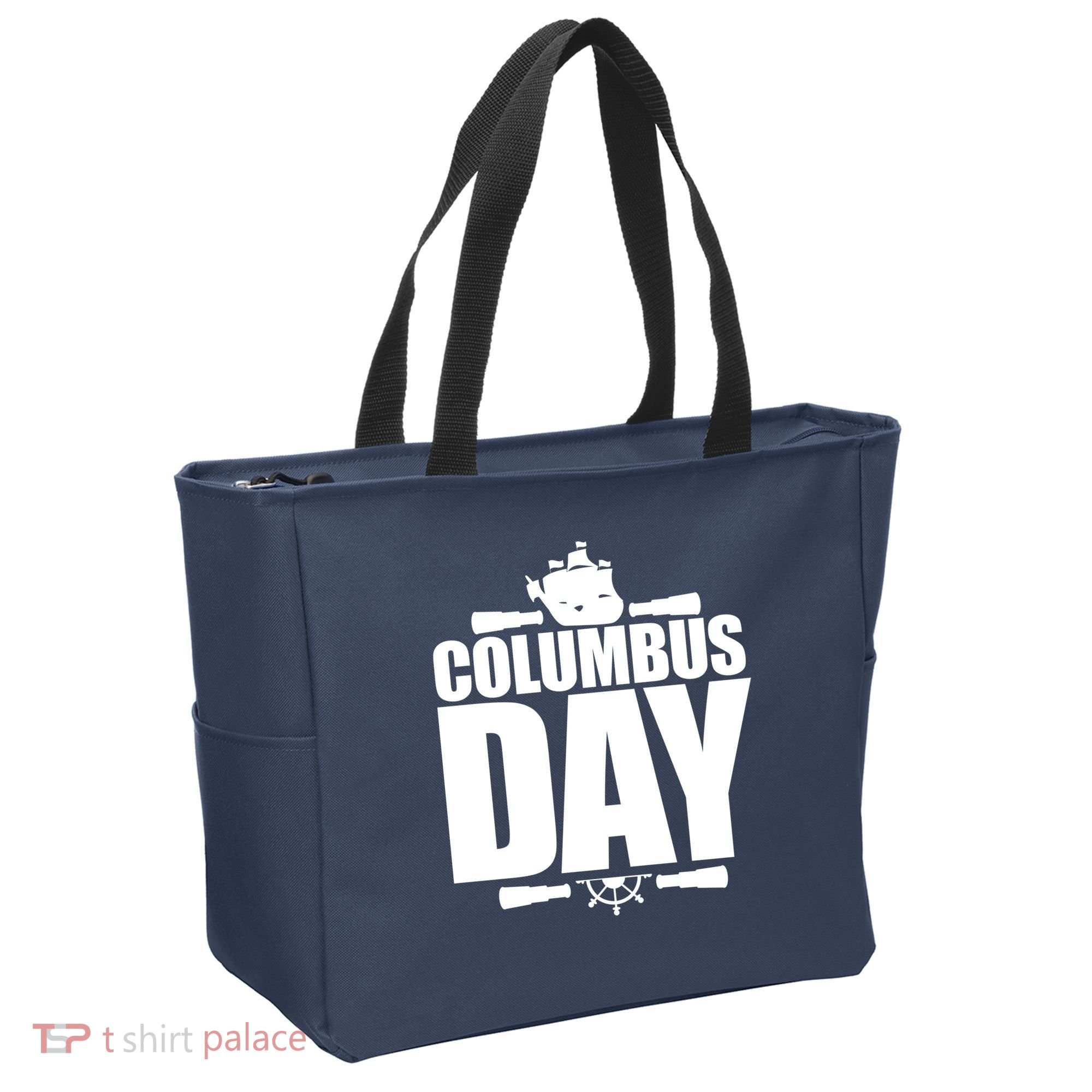 Columbus Day Tote Bag