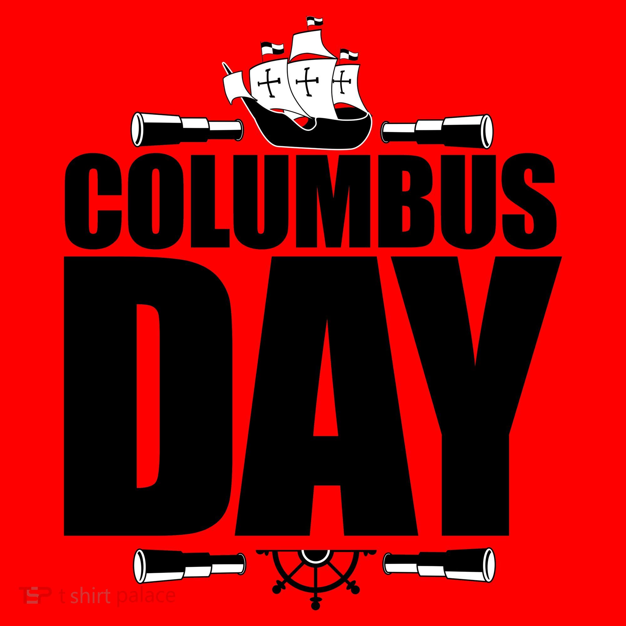 Columbus Day Santa Hat