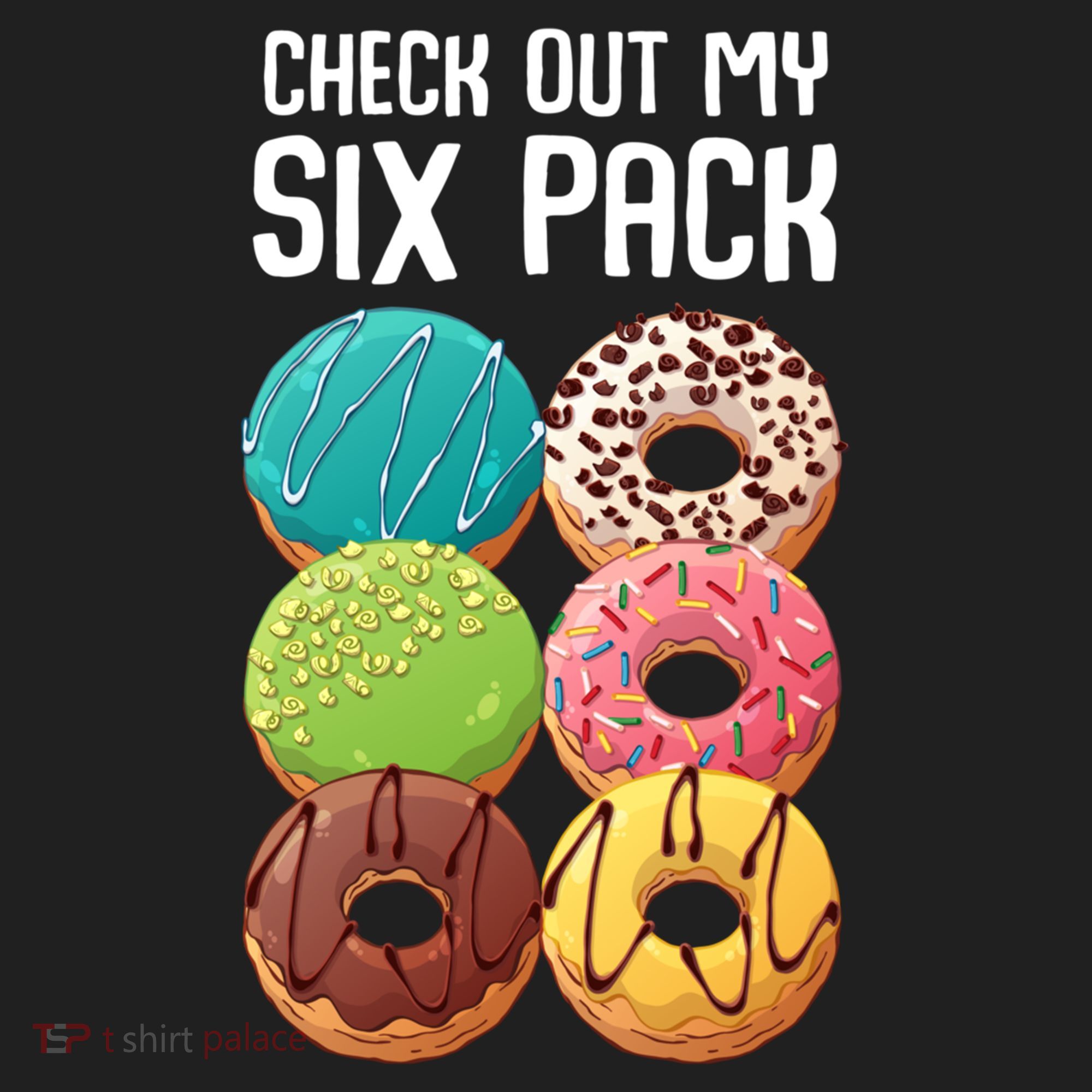 Check Out My Six Pack Donut Great Gift Funny Gym Gift Women's Sweatshirt
