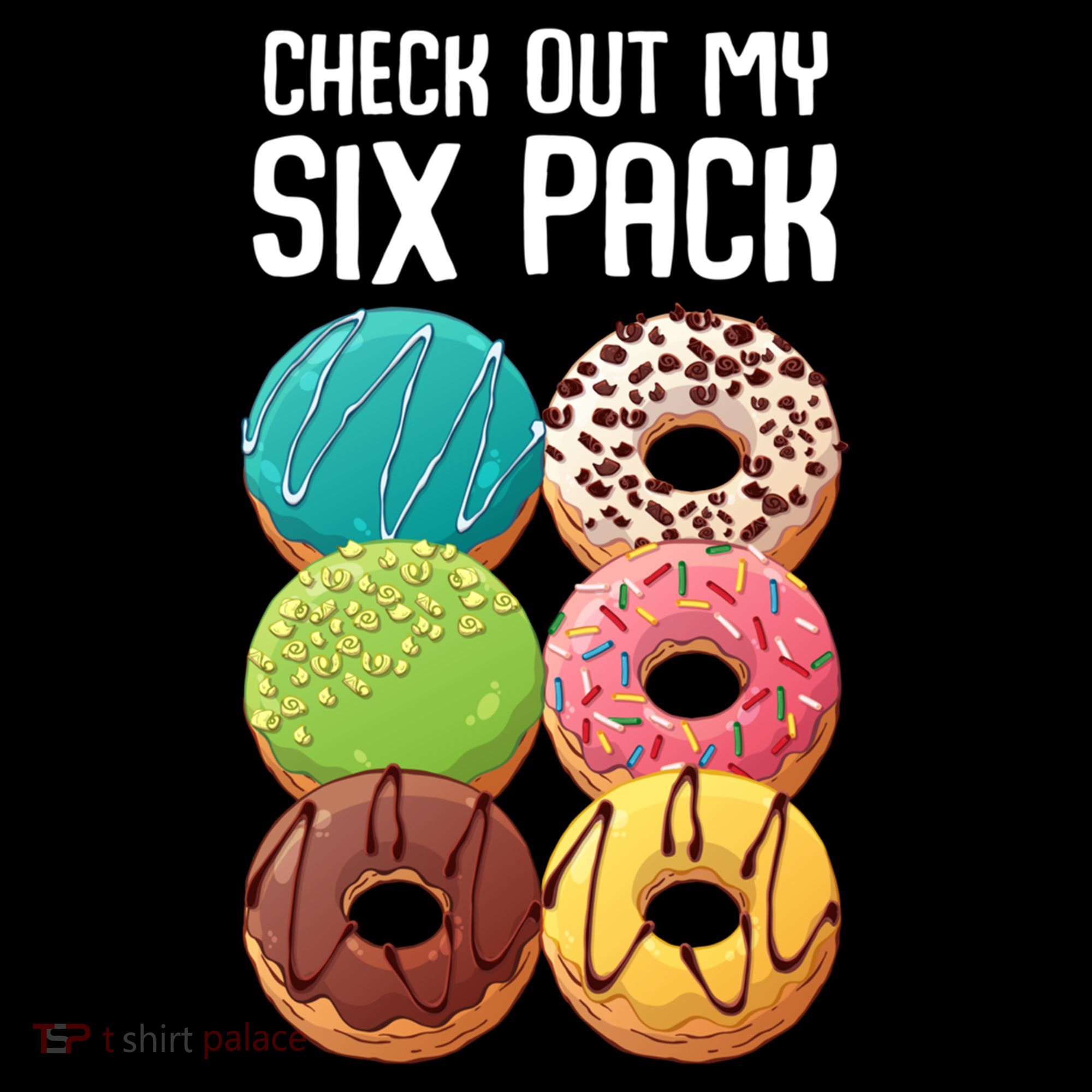 Check Out My Six Pack Donut Great Gift Funny Gym Gift Backpack