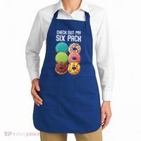 Check Out My Six Pack Donut Great Gift Funny Gym Gift Apron thumb 2
