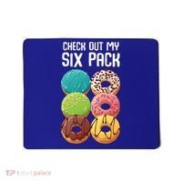 Check Out My Six Pack Donut Great Gift Funny Gym Gift Mousepad thumb 0