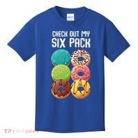 Check Out My Six Pack Donut Great Gift Funny Gym Gift Kids T-Shirt thumb 0