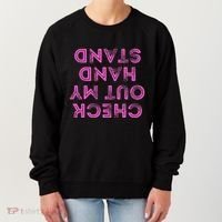 Check Out My Handstand Funny Gymnastics Gift Women's Sweatshirt thumb 0