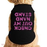 Check Out My Handstand Funny Gymnastics Gift Doggie Tank thumb 0