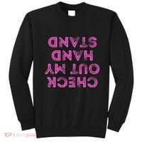 Check Out My Handstand Funny Gymnastics Gift Sweatshirt thumb 0