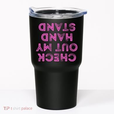 Check Out My Handstand Funny Gymnastics Gift Tumbler