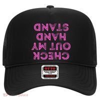 Check Out My Handstand Funny Gymnastics Gift Hat thumb 0