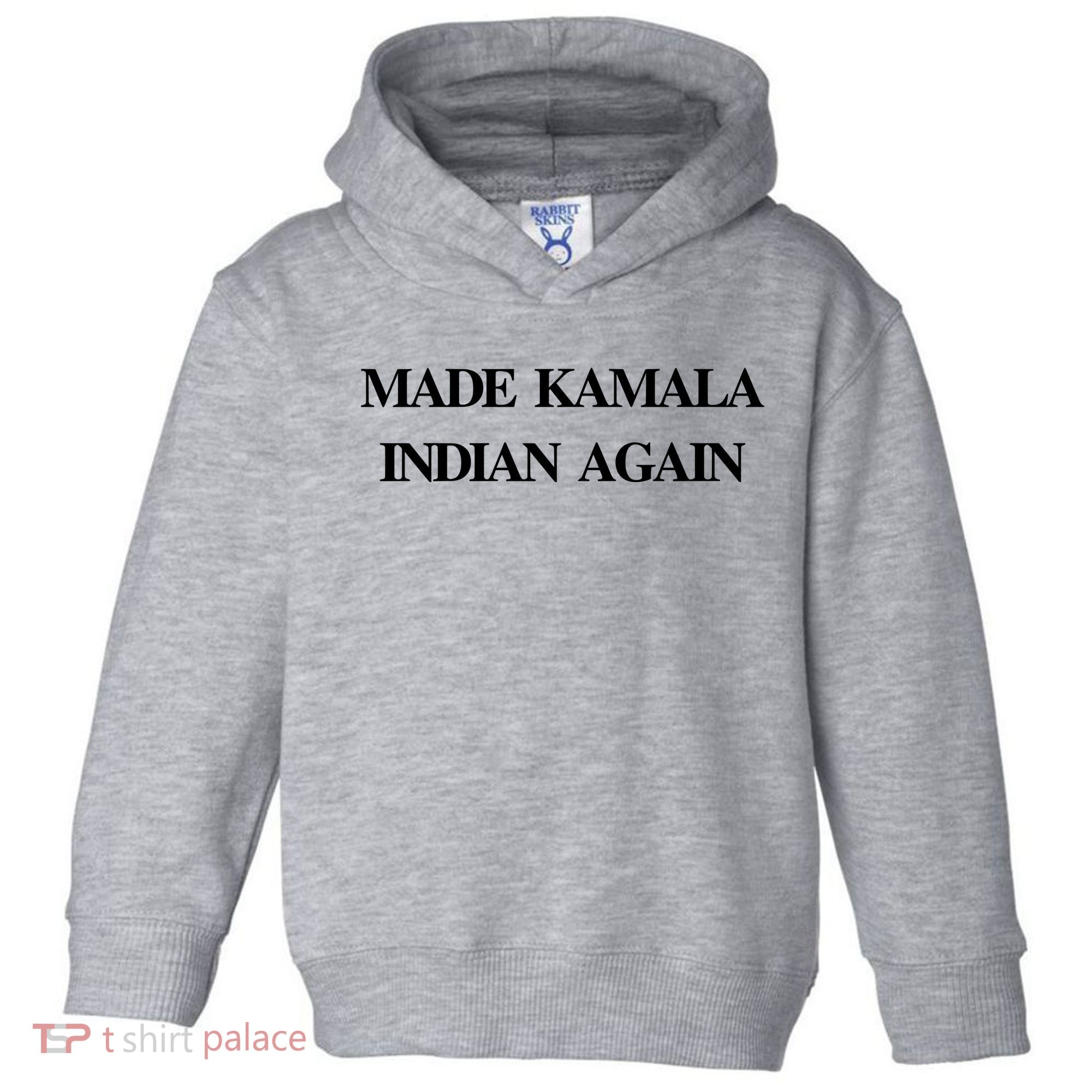 Candace Owens Made Kamala Indian Again Toddler Hoodie