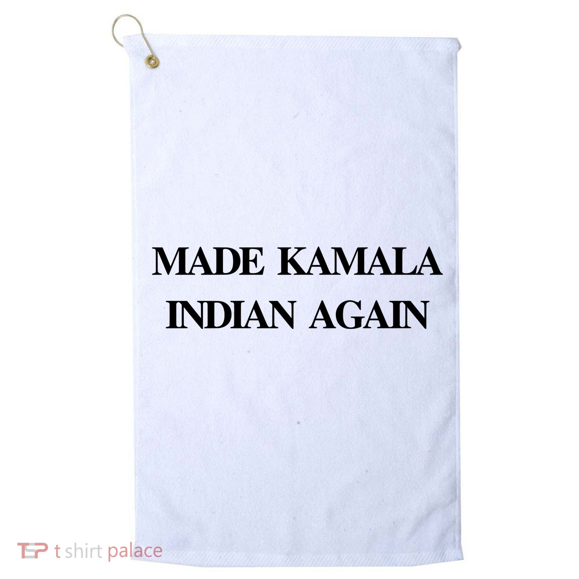 Candace Owens Made Kamala Indian Again Golf Towel