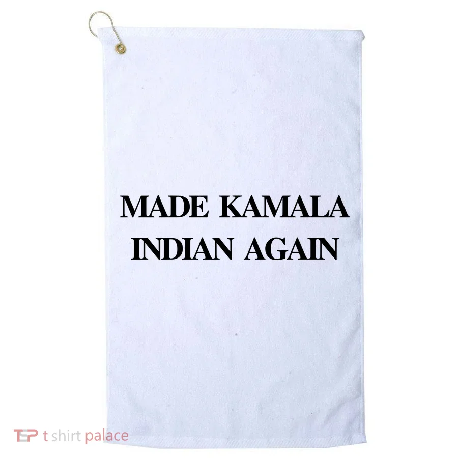 Candace Owens Made Kamala Indian Again Golf Towel