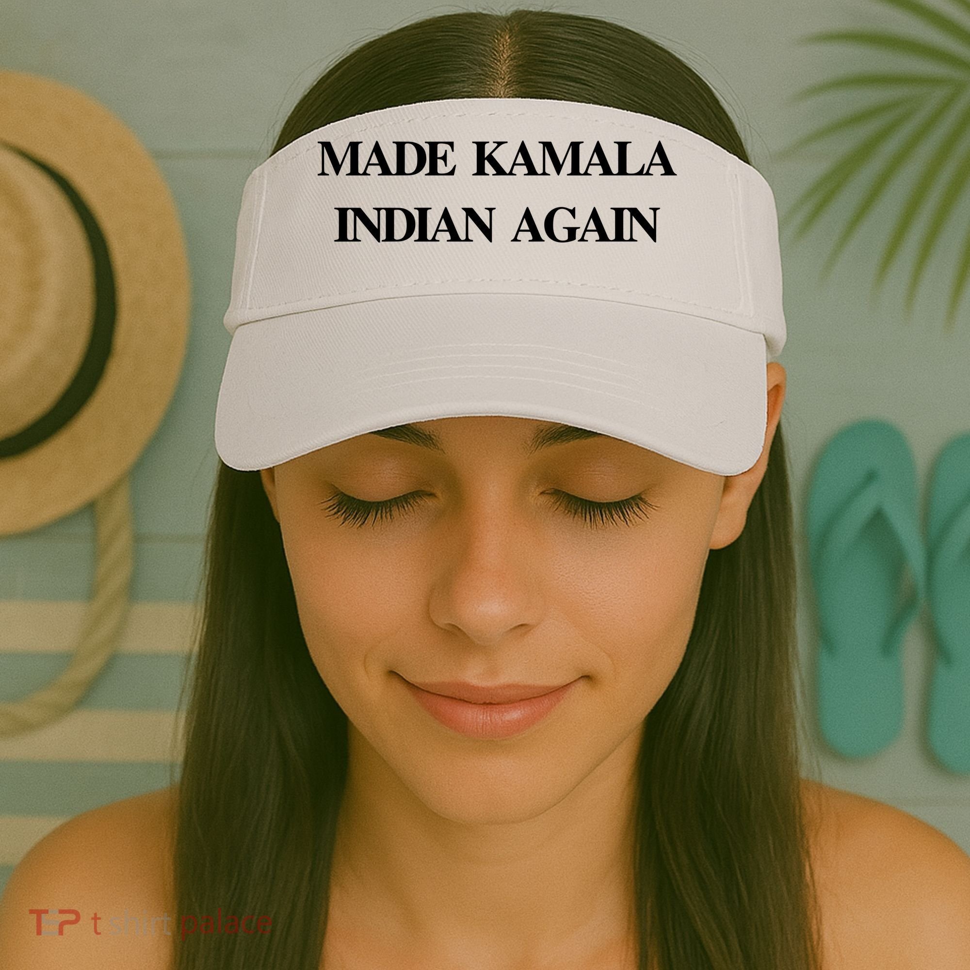 Candace Owens Made Kamala Indian Again Visor