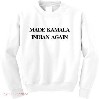 Candace Owens Made Kamala Indian Again Kids Sweatshirt