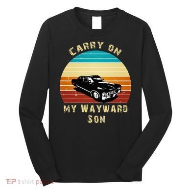 Carry On My Wayward Son Vintage Long Sleeve Shirt
