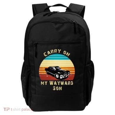 Carry On My Wayward Son Vintage Backpack