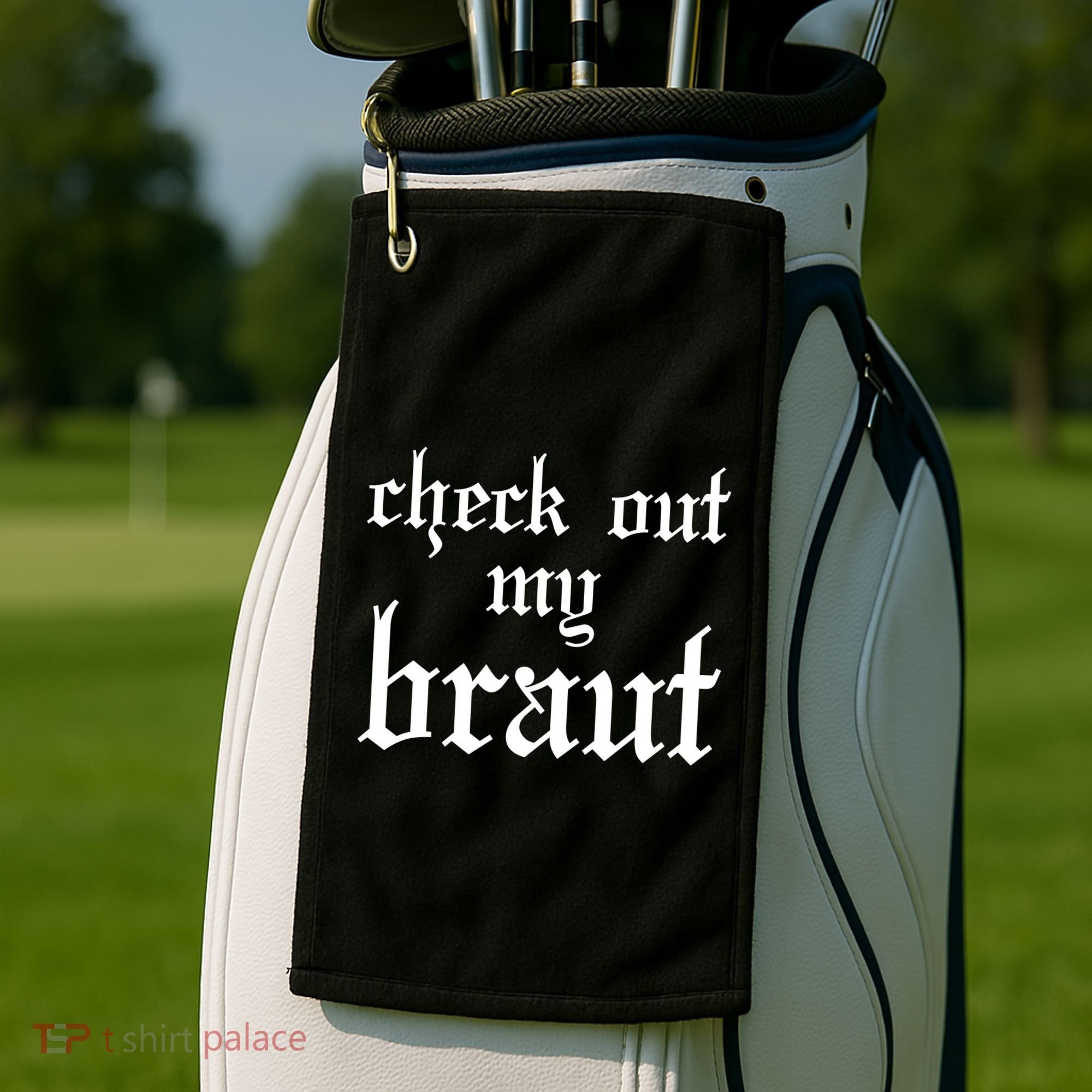 Check Out My Braut Oktoberfest Golf Towel