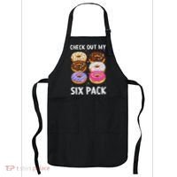 Check Out My Six Pack Donut Funny Gym Apron thumb 0