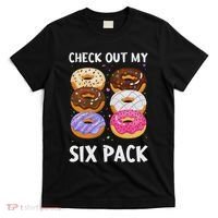 Check Out My Six Pack Donut Funny Gym T-Shirt thumb 0