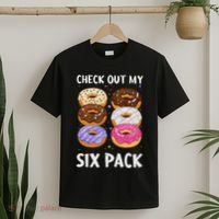Check Out My Six Pack Donut Funny Gym T-Shirt thumb 2