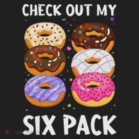 Check Out My Six Pack Donut Funny Gym Tumbler thumb 3
