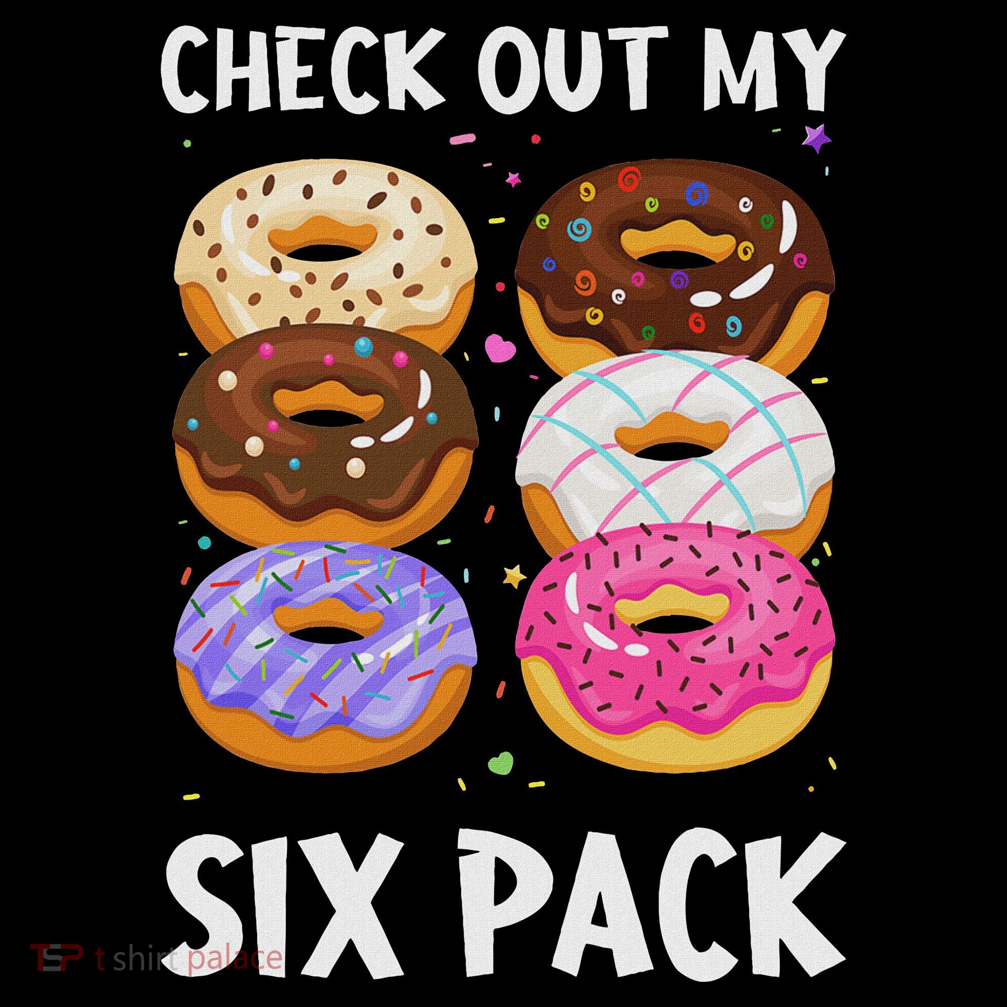 Check Out My Six Pack Donut Funny Gym Mousepad