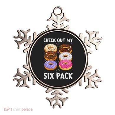 Check Out My Six Pack Donut Funny Gym Ornament