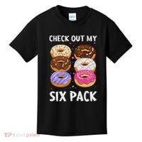 Check Out My Six Pack Donut Funny Gym Kids T-Shirt thumb 0