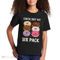 Check Out My Six Pack Donut Funny Gym Kids T-Shirt thumb 2