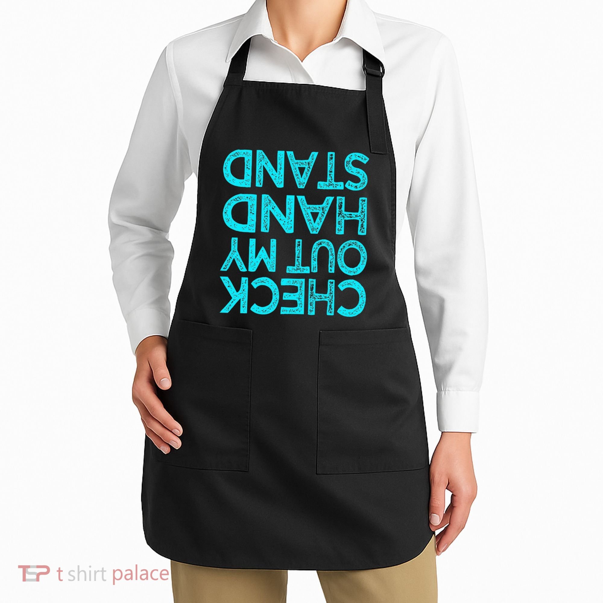 Check Out My Handstand Funny Gymnastics Gift Apron