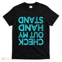 Check Out My Handstand Funny Gymnastics Gift T-Shirt thumb 0