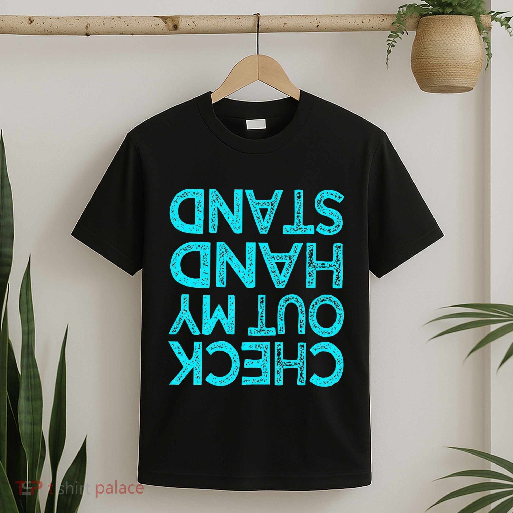 Check Out My Handstand Funny Gymnastics Gift T-Shirt