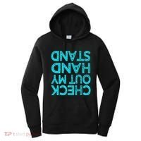 Check Out My Handstand Funny Gymnastics Gift Women's Hoodie thumb 0