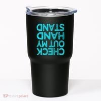 Check Out My Handstand Funny Gymnastics Gift Tumbler thumb 0