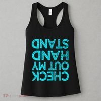 Check Out My Handstand Funny Gymnastics Gift Women's Tank Top thumb 3