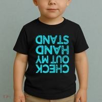Check Out My Handstand Funny Gymnastics Gift Toddler T-Shirt thumb 2