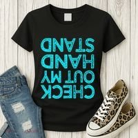 Check Out My Handstand Funny Gymnastics Gift Women's T-Shirt thumb 3