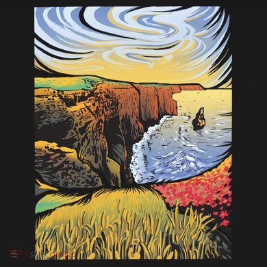 Cliffs Of Moher Landscape Nature Ornament